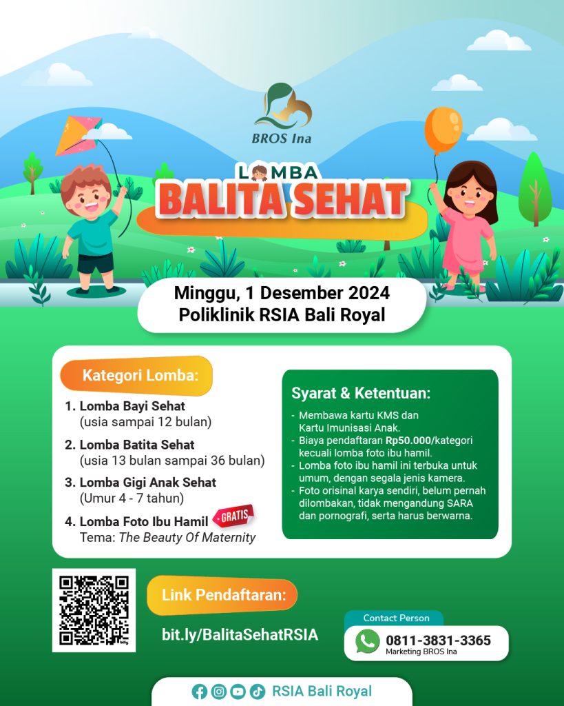 Lomba Balita Sehat HKN RSIA Bali Royal