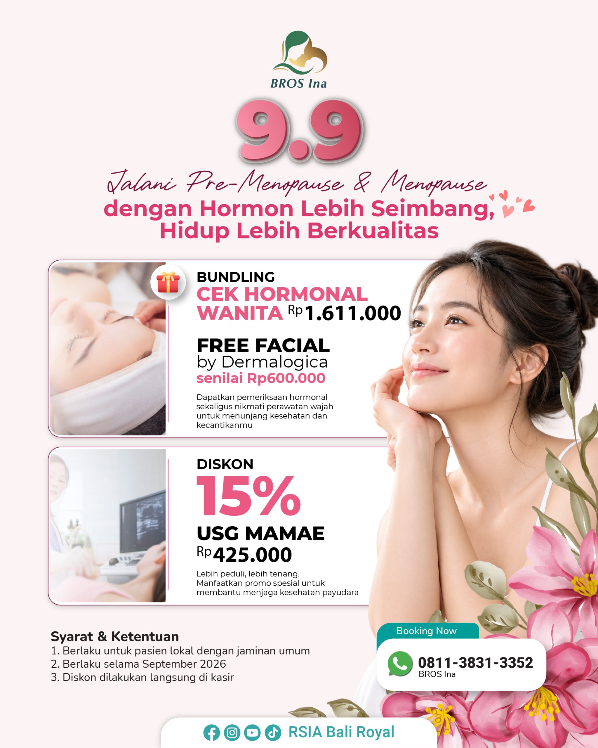 Promo 9.9 Jalani Pre-Menopause & Menopause dengan Hormon Lebih Seimbang, Hidup Lebih Berkualitas